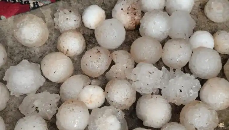 Şanlıurfa'da Kar Topu Büyüklüğünde Dolu Şoku!