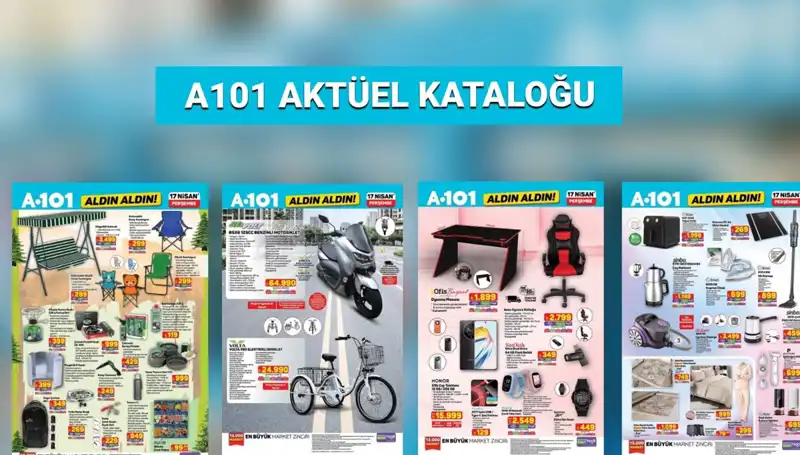 A101 Aktüel Kataloğu ile Alışveriş Keyfini Zirveye Taşıyın!
