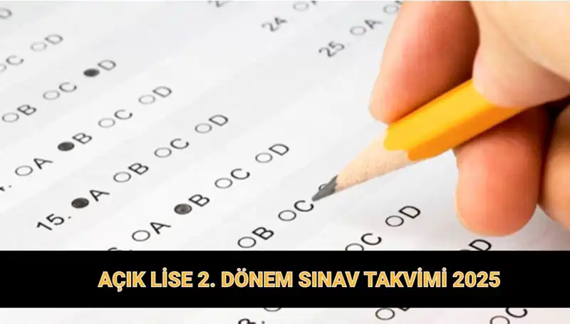 2025 AÖL Sınav Tarihleri ve Giriş Belgesi Açıklandı: Öğrenciler Dikkat!