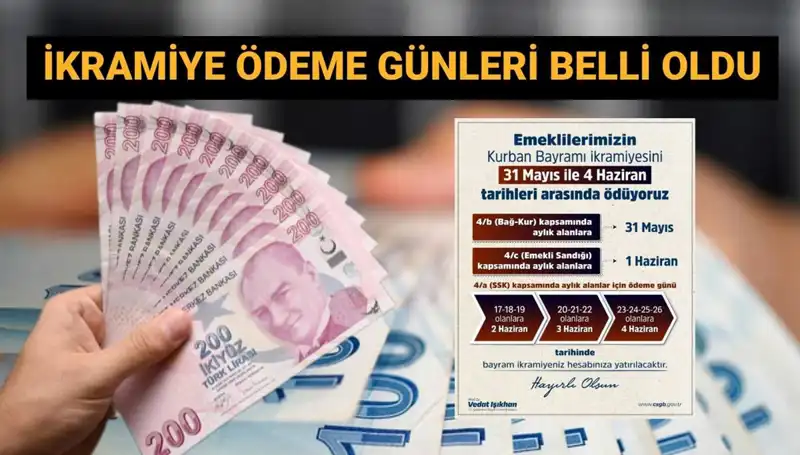 Emeklilere Bayram İkramiyeleri Ne Zaman Yatacak? İşte Tarih ve Detaylar!