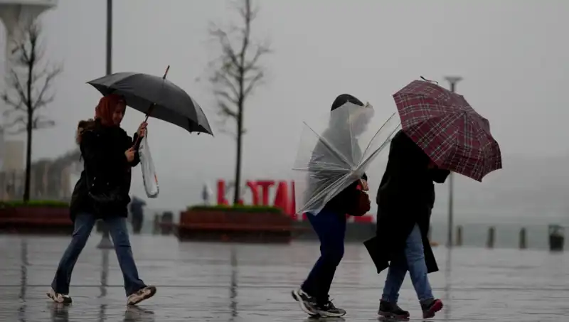 İstanbullular Dikkat! Yarın Kuvvetli Sağanak Yağmur Geliyor