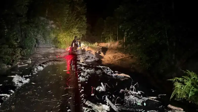 Rize'de Şiddetli Yağışlar Sonrası Sel ve Heyelan Felaketi!