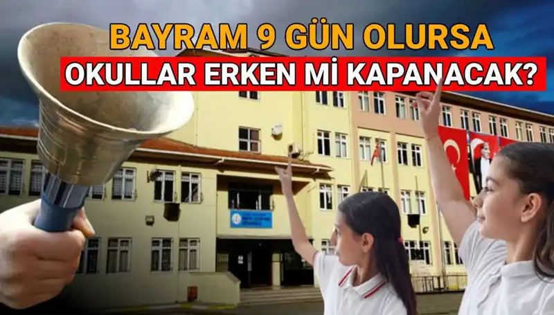 2024-2025 Eğitim Takviminde Okul Tatilleri ve Kapanış Tarihleri