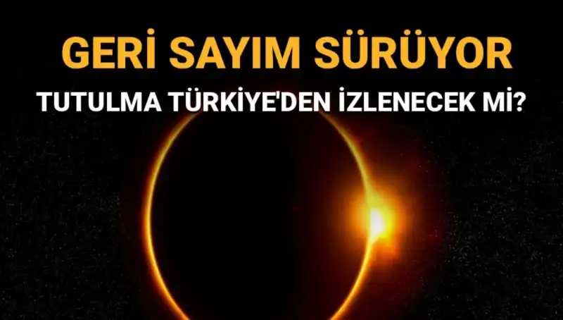 Eylül Ayında Gerçekleşecek Güneş Tutulması Türkiye’den Görülebilecek Mi?