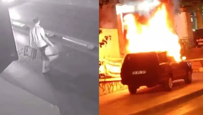 Boşanma Sürecinde Olay Çıkardı: Eşinin Aracını Yaktı