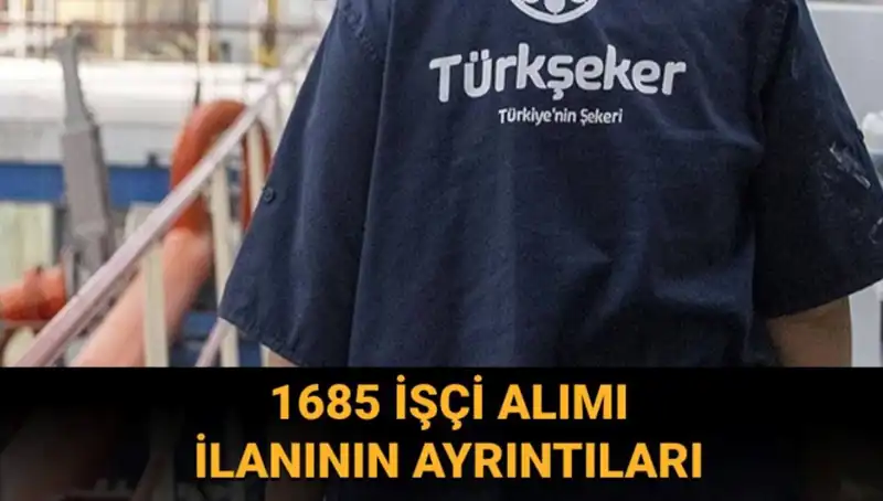 Türkiye Şeker Fabrikaları İşçi Alımı İçin Başvurular Başladı!