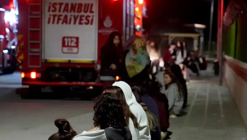 Kız Öğrenci Yurdunda Çıkan Yangın: Panik ve Kaos Anları