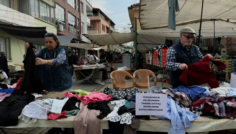İstanbul’da İyilik Tezgahı: İhtiyaç Sahiplerine Ücretsiz Yardım Dolaşıyor