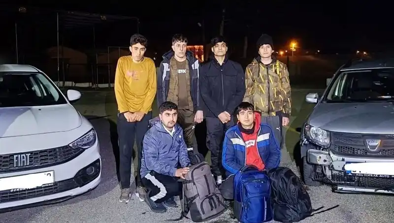 Tekirdağ'da Düzensiz Göçmen Operasyonu: 6 Gözaltı!