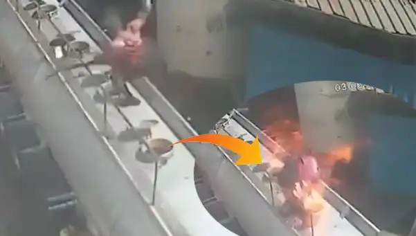 Sigara İçerken Tanker Kapağını Açan Adam Bomba Gibi Patladı