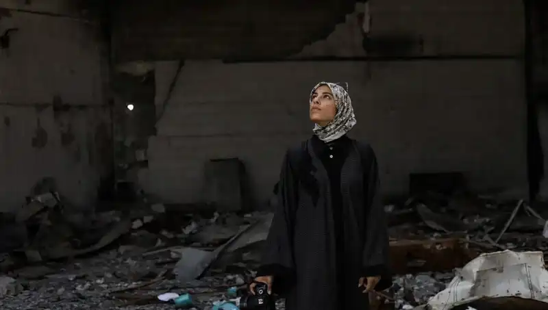 Gazze’de Olay Yaratan Foto Muhabir Fatma: "Öleceksem Gürültülü Bir Ölüm Olsun"