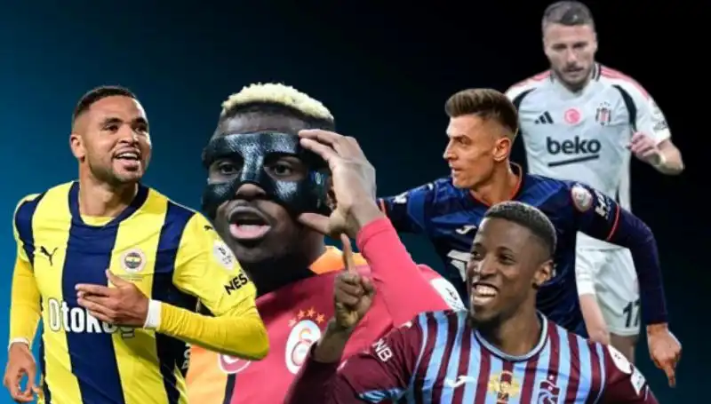 Süper Lig'de Gol Krallığı Platoları: Osimhen ve Arkadaşları Rekabet İçinde