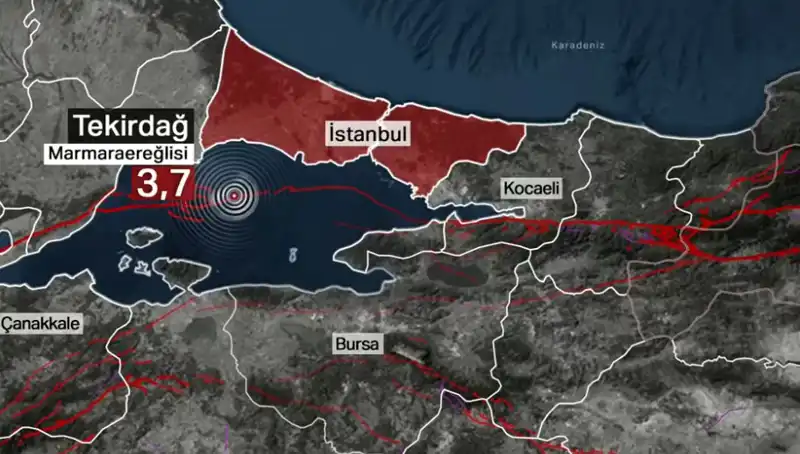 Marmara Denizi'nde Son Dakika Deprem! Olumsuz Etkileri Neler Olacak?