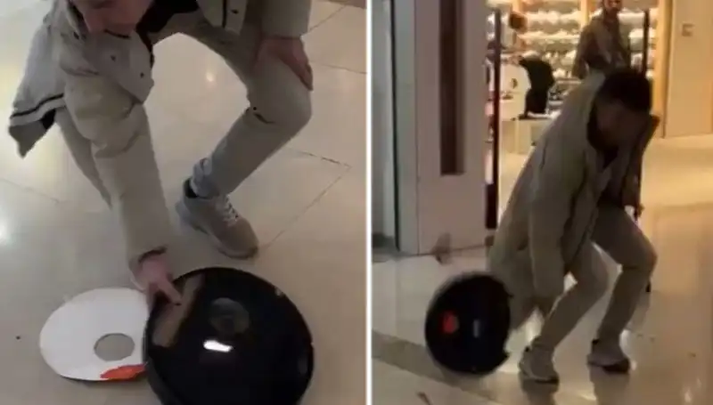 Süpürgesiyle Cevap Veren Müşteriden Olay Yaratan Eylem!