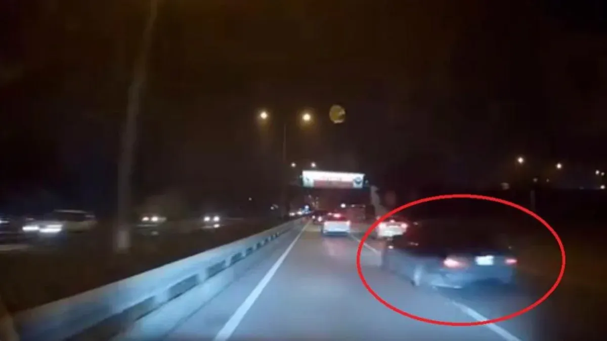 Bursa'da Makas Atan Trafik Magandası Kaza Yaptı