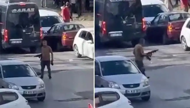 Başakşehir’de Korku Dolu Anlar: Pompalı Tüfekle Yolu Kapatan Şahıs İkna Edildi